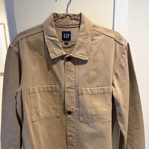GAP Men's Light Brown Shirt Jacket